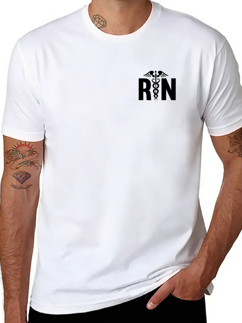 Nurse Nursing Registered Nurse Breathable Graphic T-Shirt – Perfect For Casual Days
