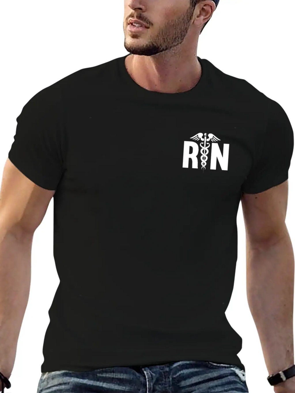 Nurse Nursing Registered Nurse Breathable Graphic T-Shirt – Perfect For Casual Days