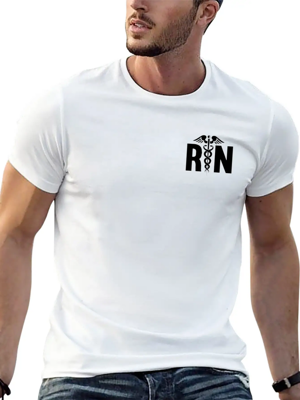 Nurse Nursing Registered Nurse Breathable Graphic T-Shirt – Perfect For Casual Days
