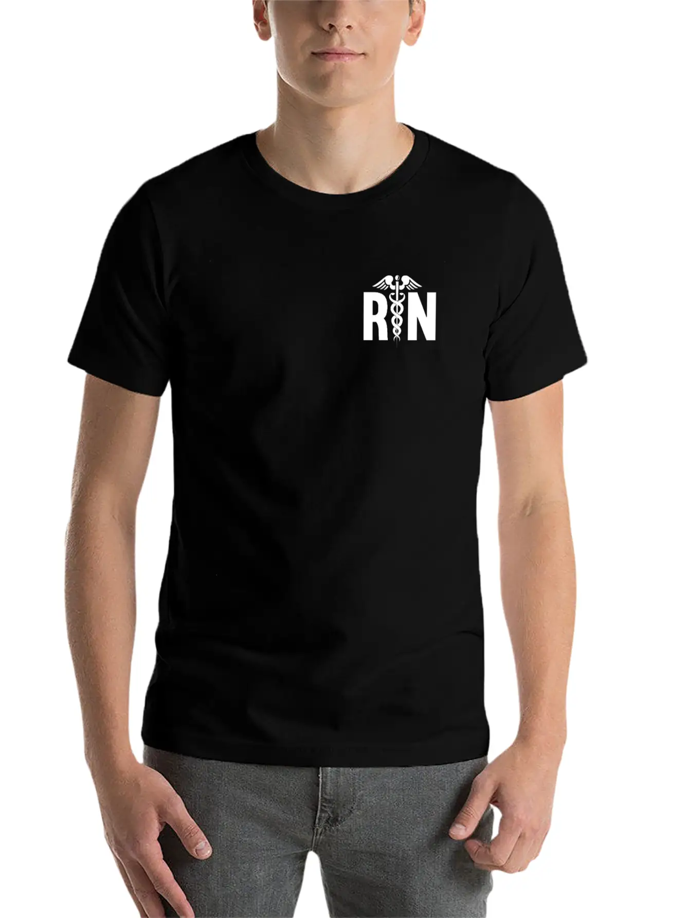 Nurse Nursing Registered Nurse Breathable Graphic T-Shirt – Perfect For Casual Days