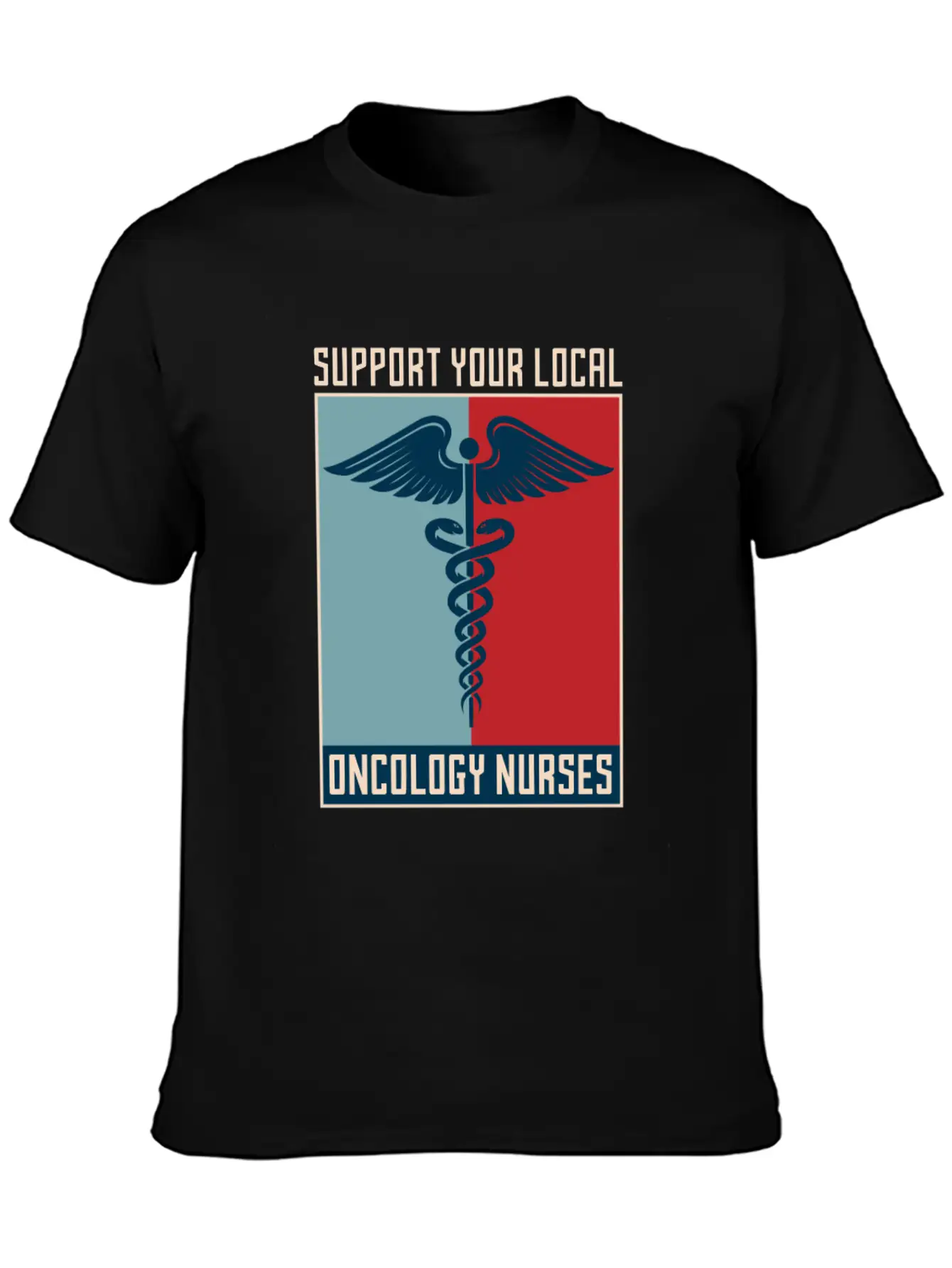 Nurse Nursing Support Oncology Nurse Relaxed Everyday Tee – Lightweight And Durable Cotton