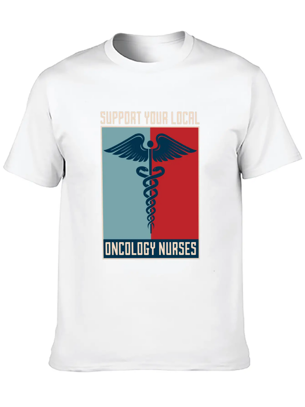 Nurse Nursing Support Oncology Nurse Relaxed Everyday Tee – Lightweight And Durable Cotton