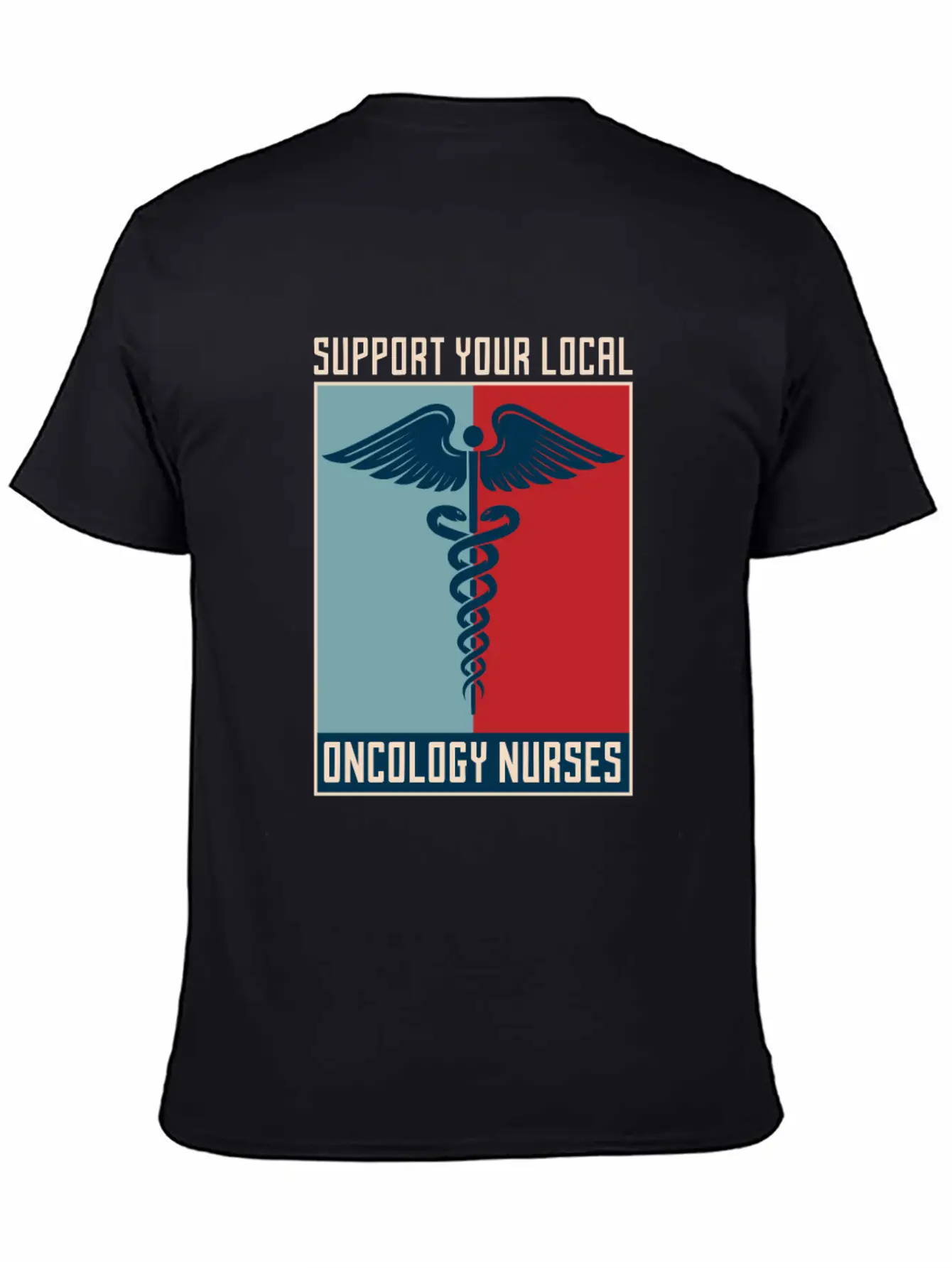 Nurse Nursing Support Oncology Nurse Relaxed Everyday Tee – Lightweight And Durable Cotton