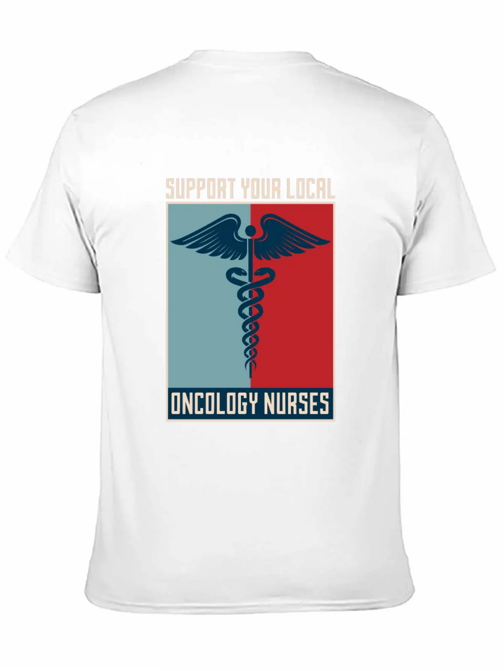 Nurse Nursing Support Oncology Nurse Relaxed Everyday Tee – Lightweight And Durable Cotton
