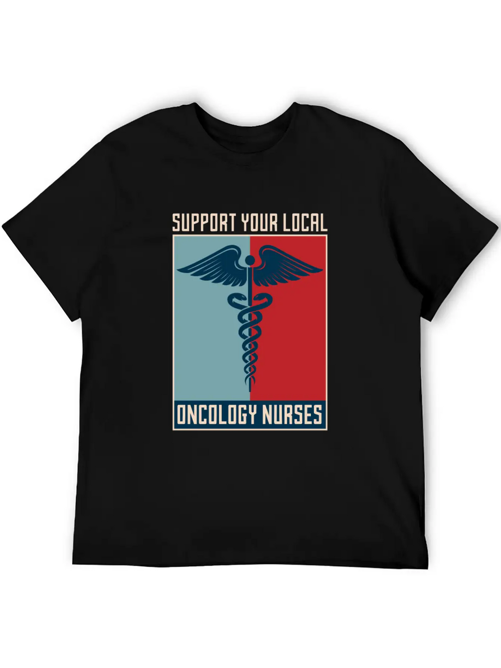 Nurse Nursing Support Oncology Nurse Relaxed Everyday Tee – Lightweight And Durable Cotton