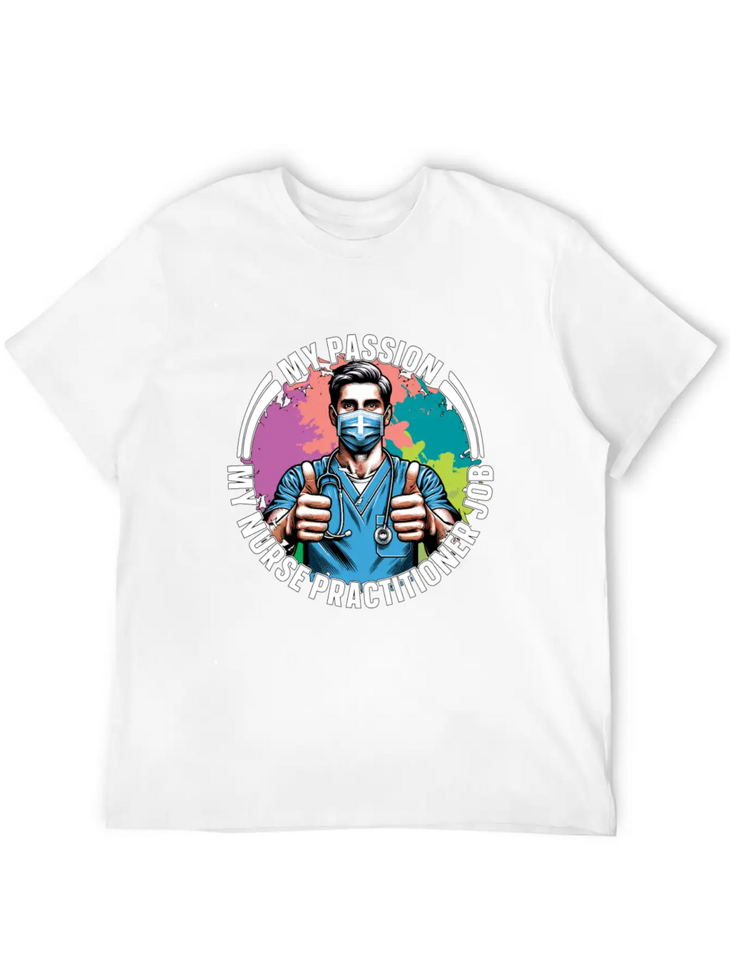 Nurse Practitioner My Passion My Nurse Healthcare Classic Cotton Tee – Unisex Comfort For Any Season