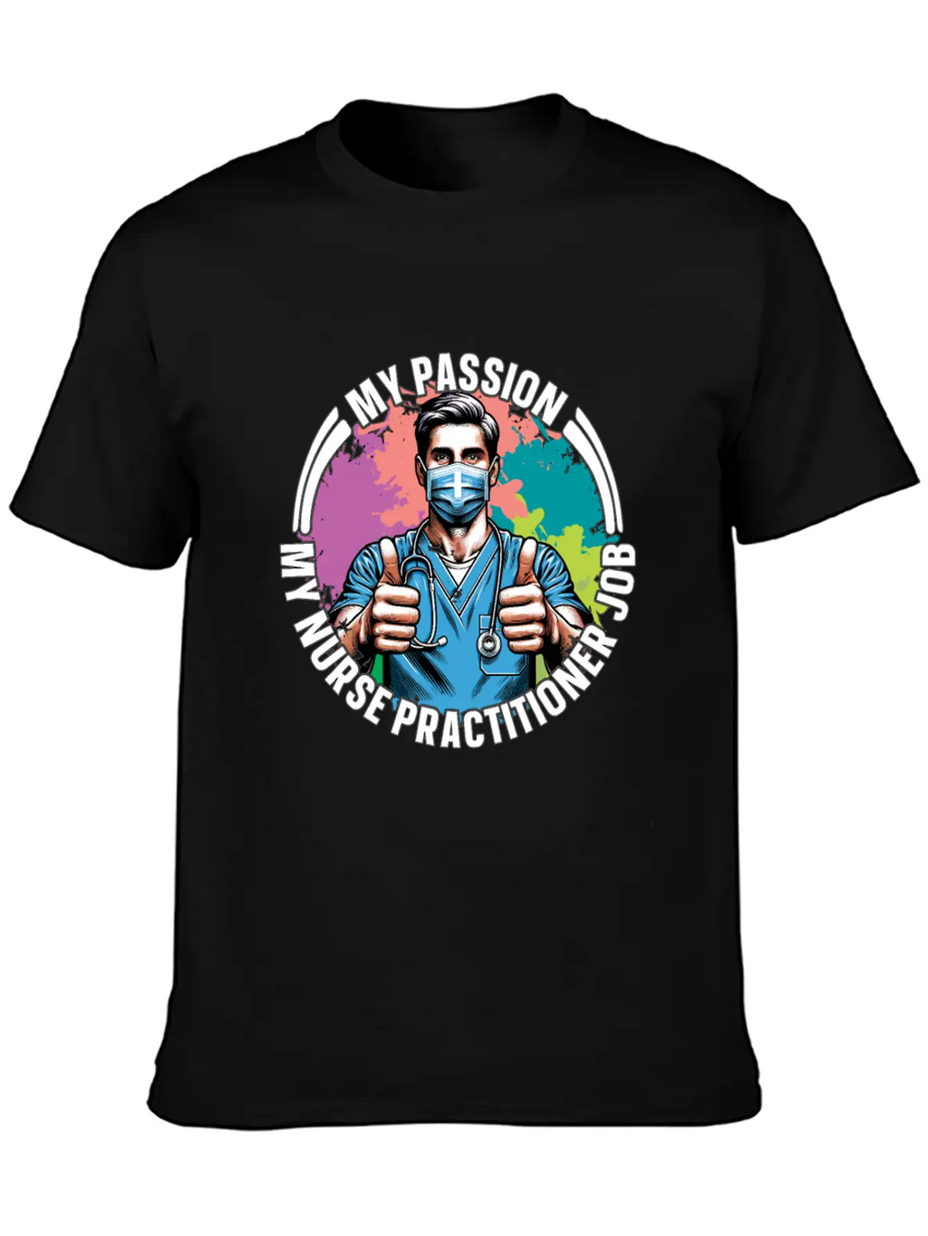 Nurse Practitioner My Passion My Nurse Healthcare Classic Cotton Tee – Unisex Comfort For Any Season