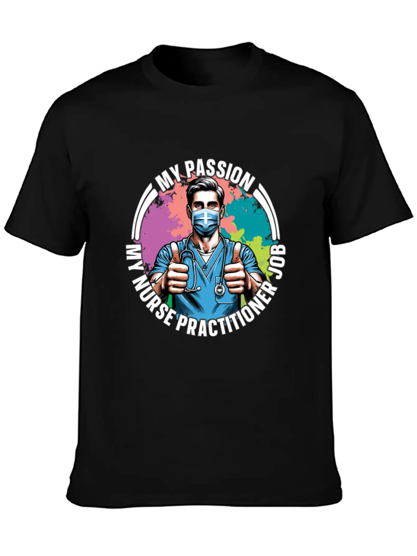 Nurse Practitioner My Passion My Nurse Healthcare Classic Cotton Tee – Unisex Comfort For Any Season