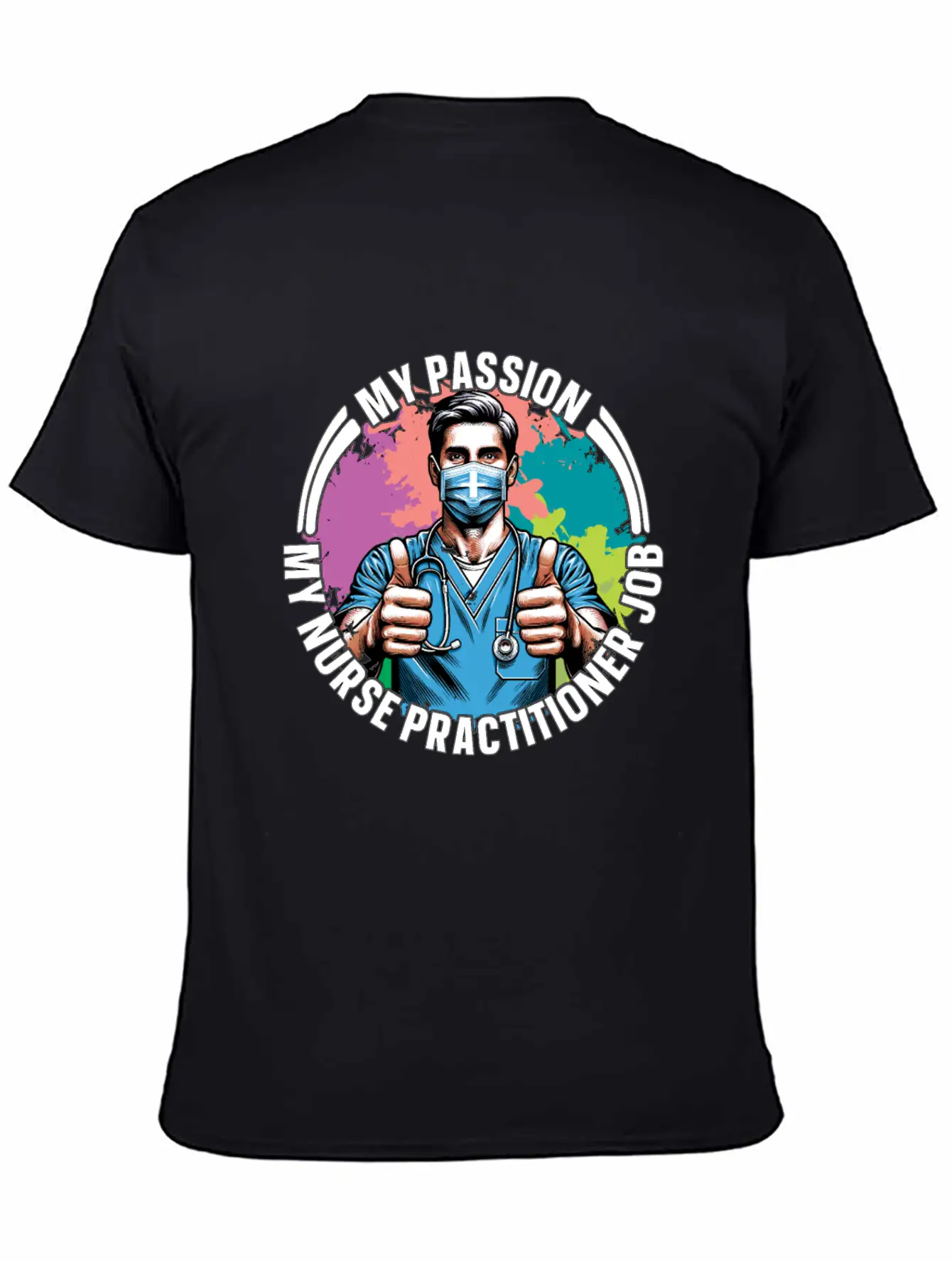 Nurse Practitioner My Passion My Nurse Healthcare Classic Cotton Tee – Unisex Comfort For Any Season