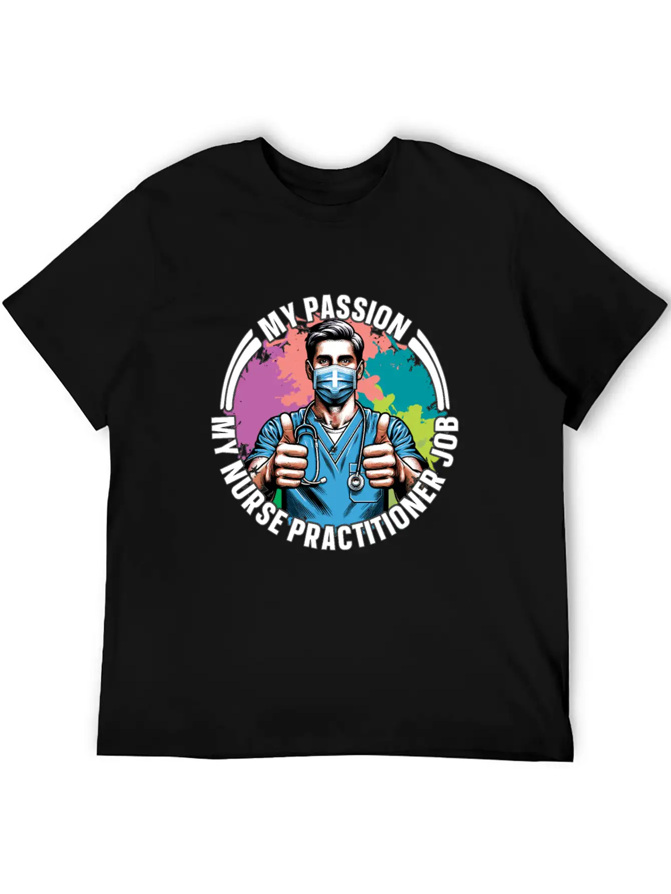 Nurse Practitioner My Passion My Nurse Healthcare Classic Cotton Tee – Unisex Comfort For Any Season