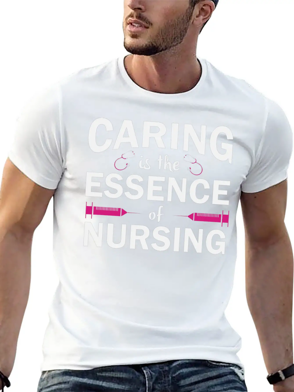 Nurse Quote Medical Assistant Nurse Life Breathable Graphic T-Shirt – Perfect For Casual Days