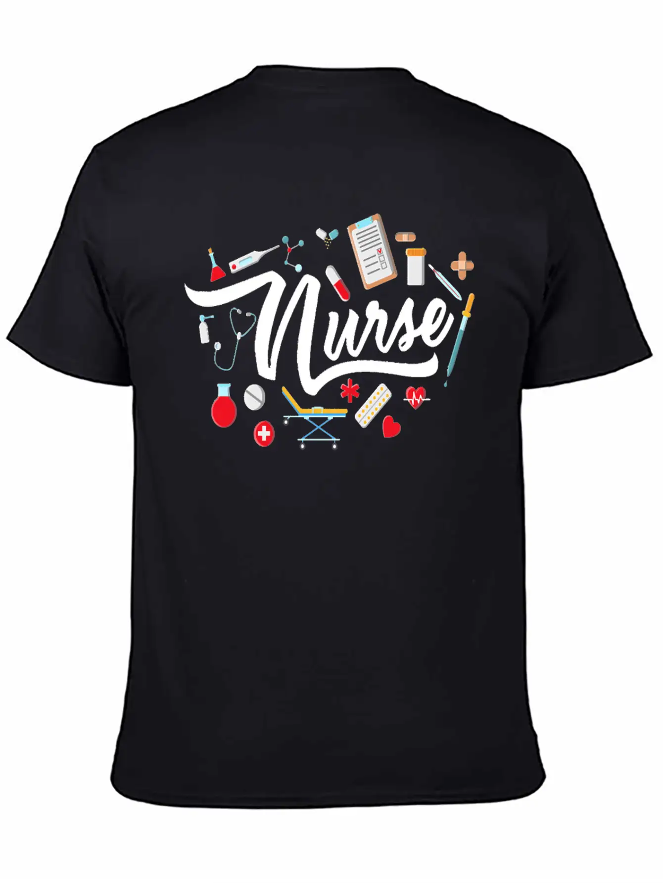 Nurse T Shirt Nurse Nurse Nursing T Shirt Basic Graphic T-Shirt – Daily Comfort In Soft Cotton