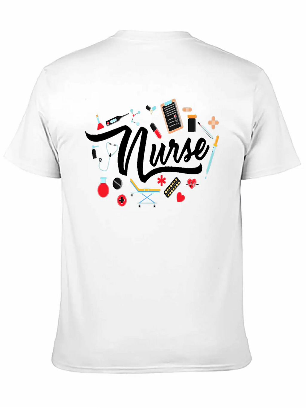 Nurse T Shirt Nurse Nurse Nursing T Shirt Basic Graphic T-Shirt – Daily Comfort In Soft Cotton