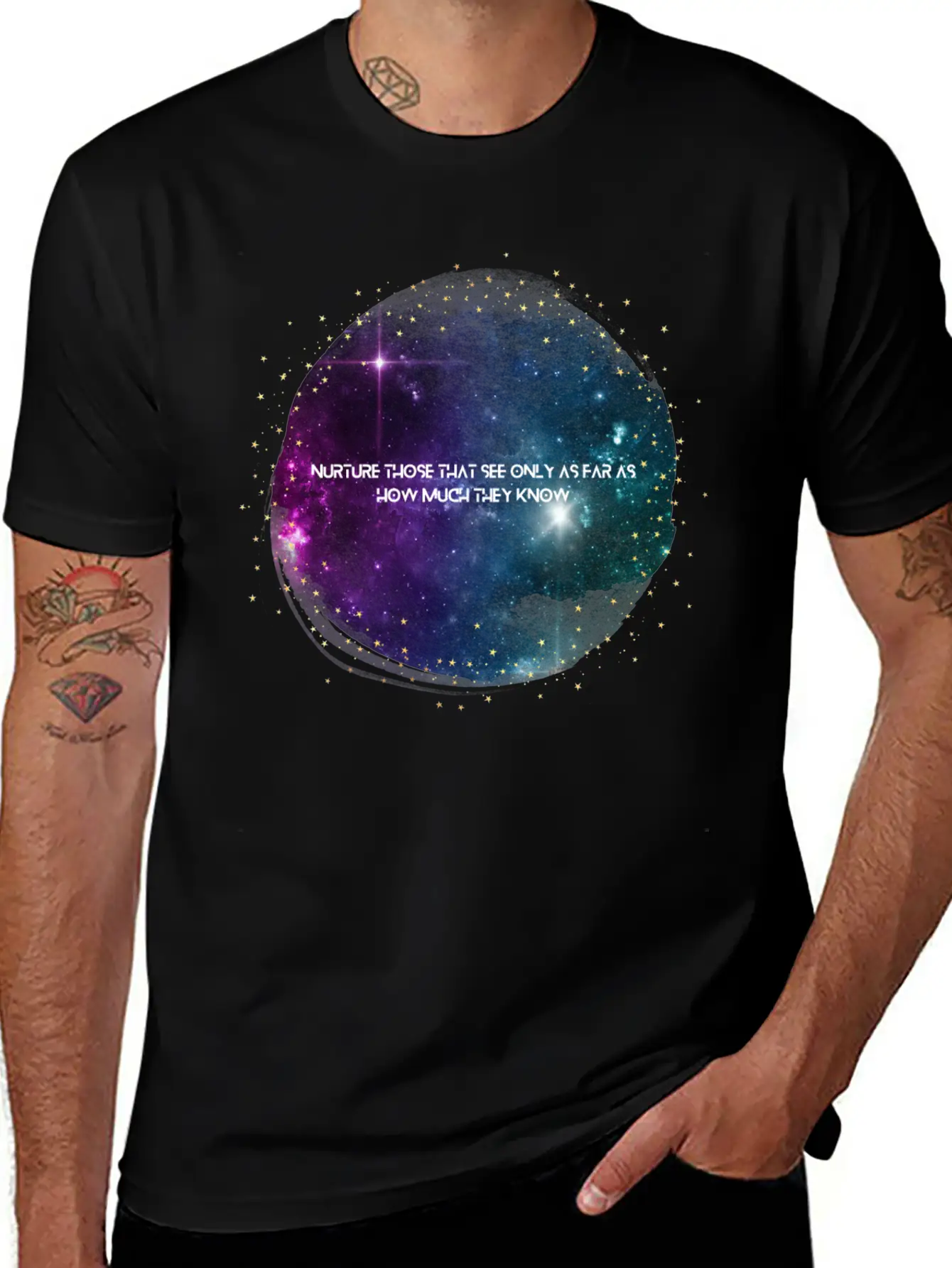 Nurture Those Who Seek Knowledge Collection Stylish Everyday T-Shirt – Unisex Basic Cotton Tee