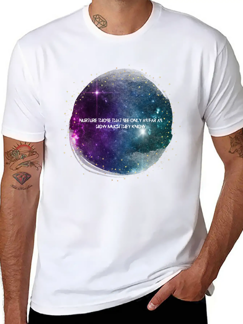 Nurture Those Who Seek Knowledge Collection Stylish Everyday T-Shirt – Unisex Basic Cotton Tee