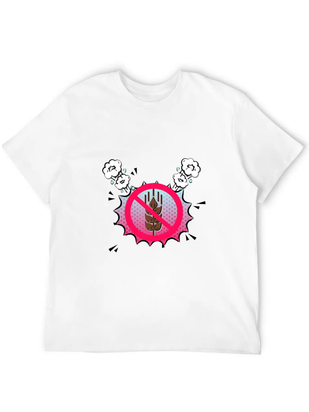 Nutrition Is Important Eat Healthy Celiac Shirt Breathable Graphic T-Shirt – Perfect For Casual Days