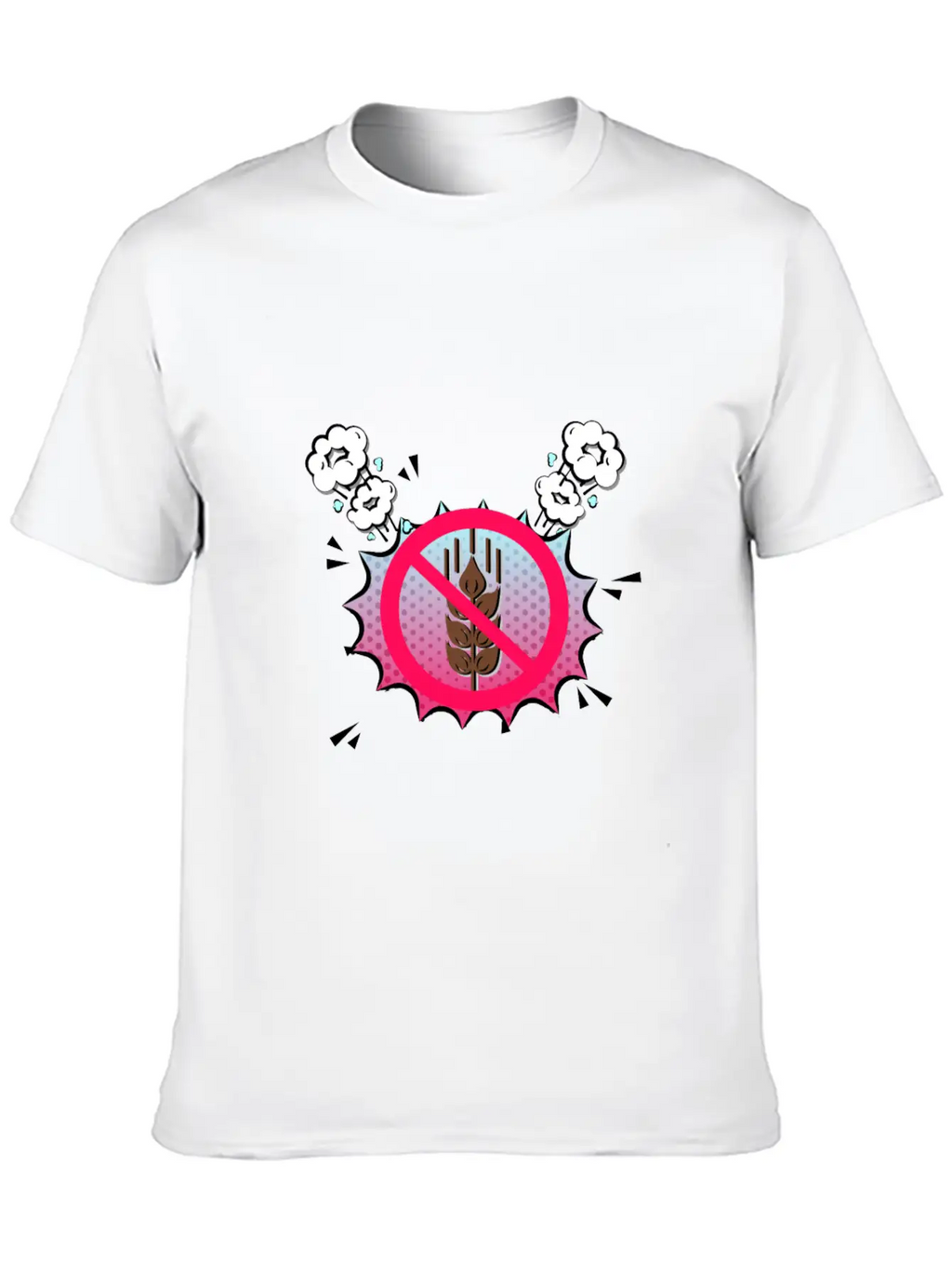 Nutrition Is Important Eat Healthy Celiac Shirt Breathable Graphic T-Shirt – Perfect For Casual Days