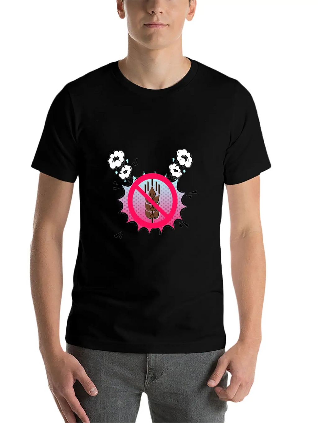 Nutrition Is Important Eat Healthy Celiac Shirt Breathable Graphic T-Shirt – Perfect For Casual Days