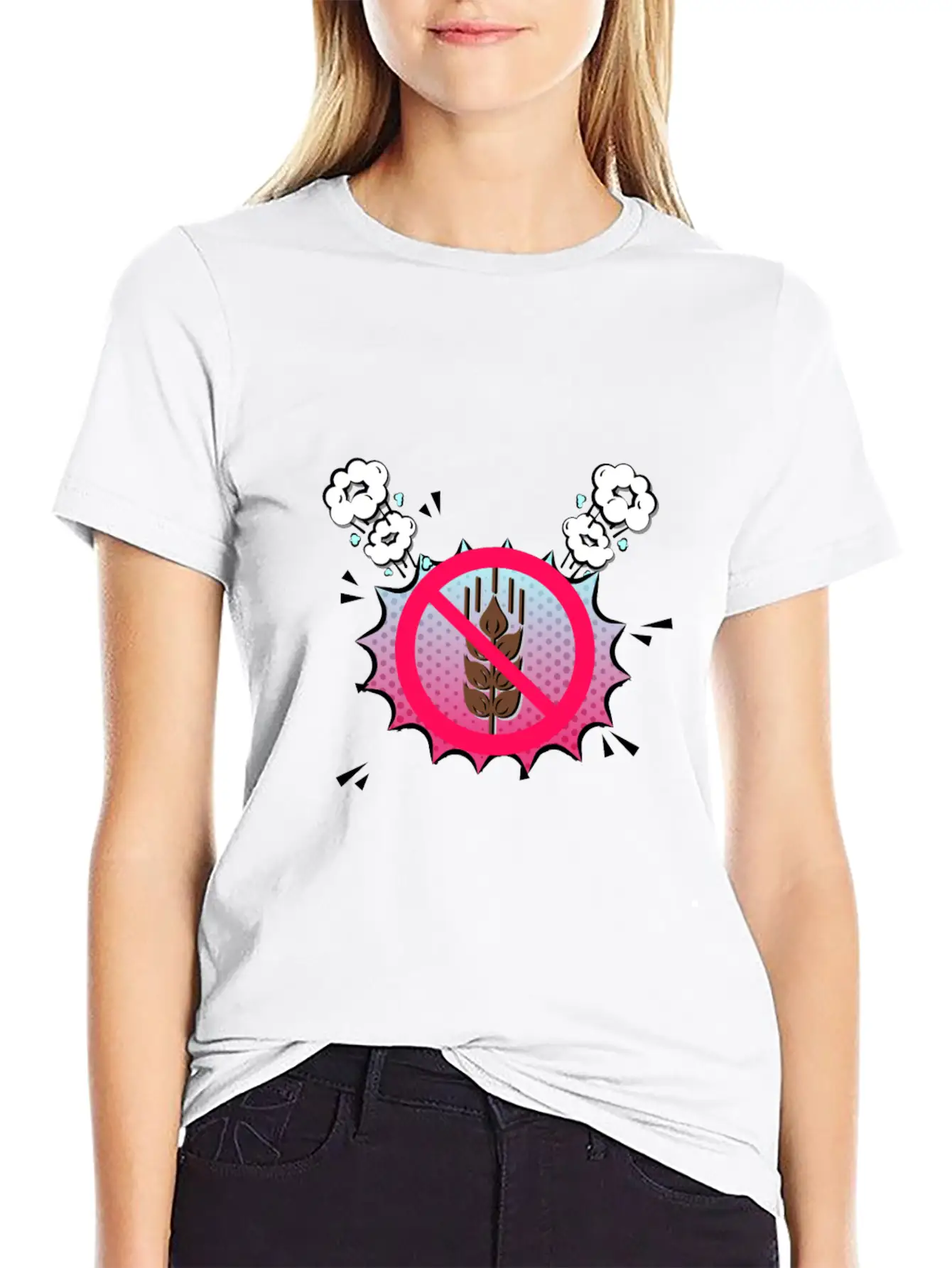 Nutrition Is Important Eat Healthy Celiac Shirt Breathable Graphic T-Shirt – Perfect For Casual Days