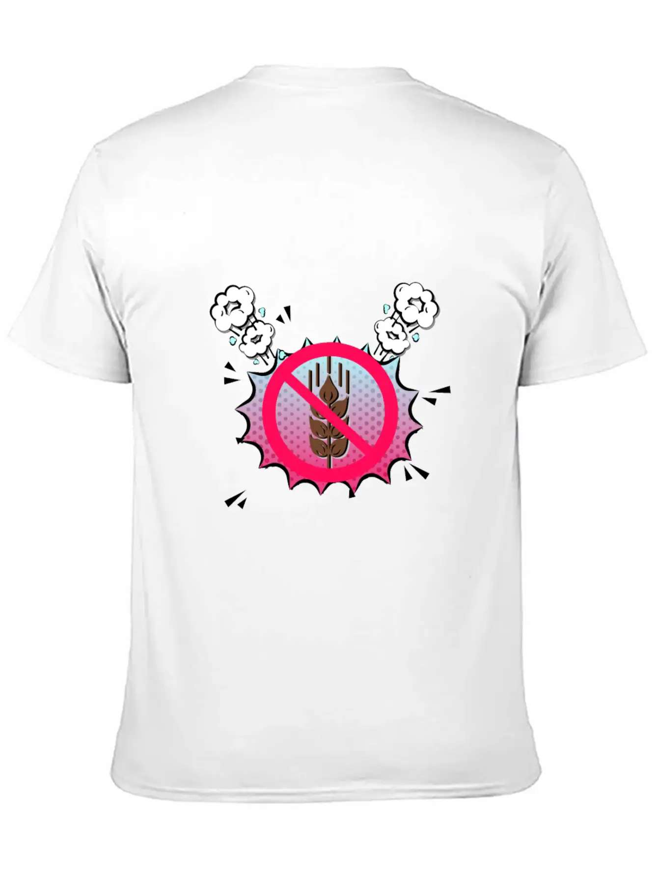 Nutrition Is Important Eat Healthy Celiac Shirt Breathable Graphic T-Shirt – Perfect For Casual Days