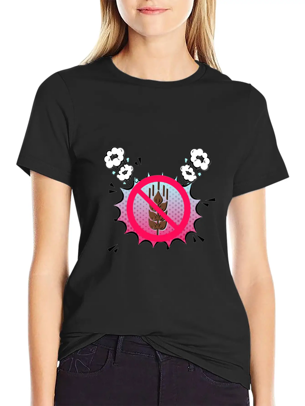 Nutrition Is Important Eat Healthy Celiac Shirt Breathable Graphic T-Shirt – Perfect For Casual Days