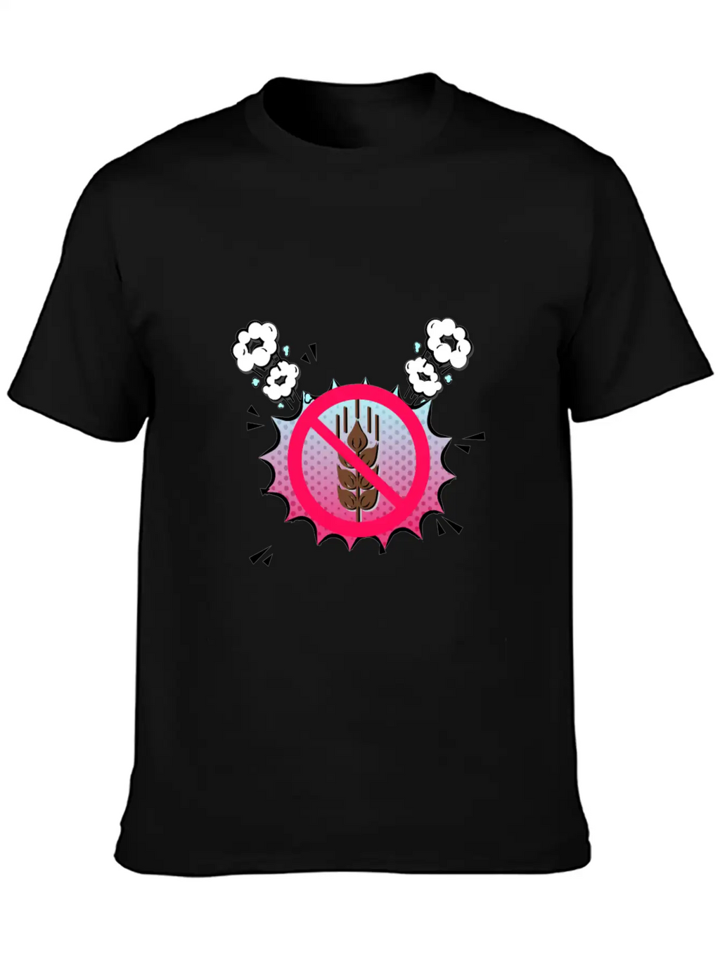 Nutrition Is Important Eat Healthy Celiac Shirt Breathable Graphic T-Shirt – Perfect For Casual Days