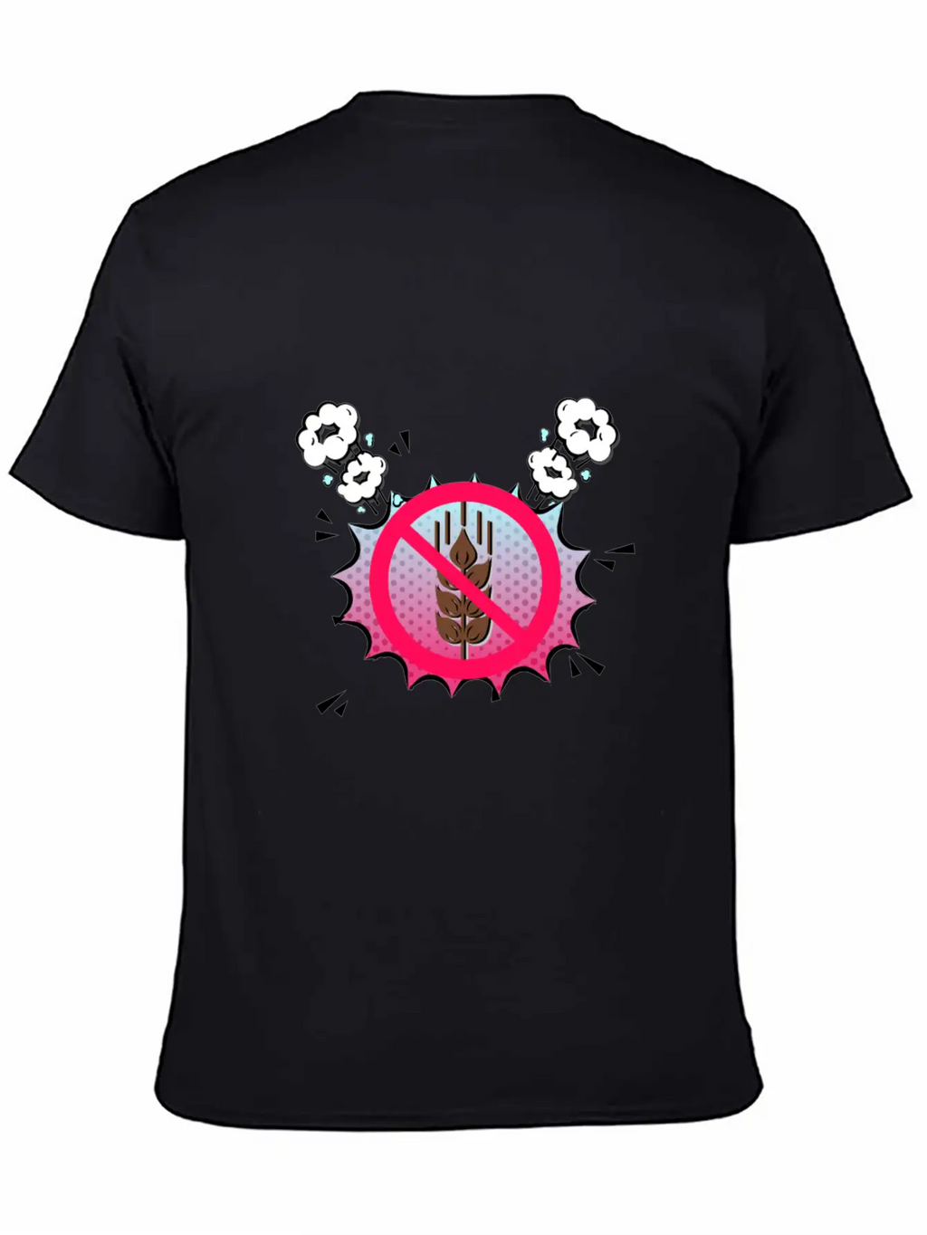 Nutrition Is Important Eat Healthy Celiac Shirt Breathable Graphic T-Shirt – Perfect For Casual Days
