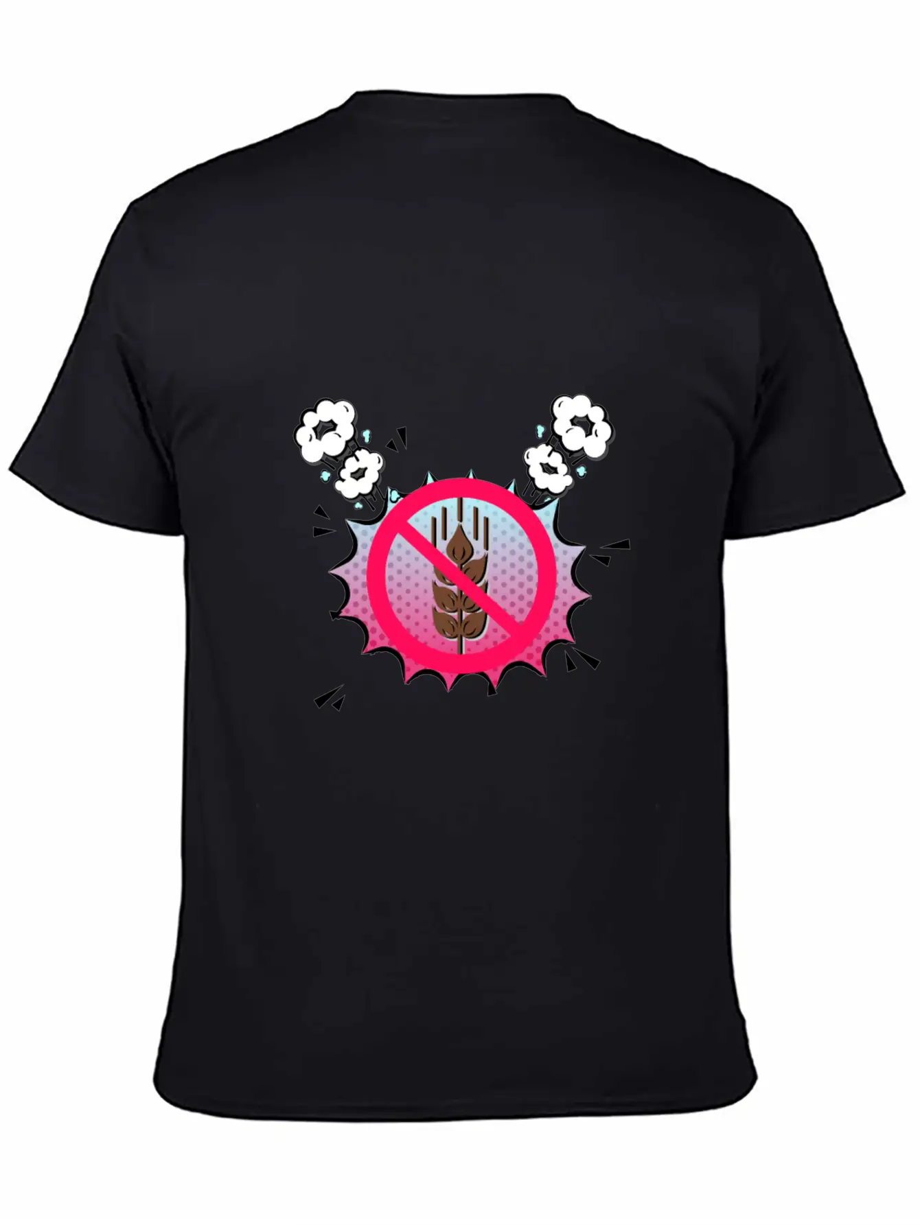 Nutrition Is Important Eat Healthy Celiac Shirt Breathable Graphic T-Shirt – Perfect For Casual Days