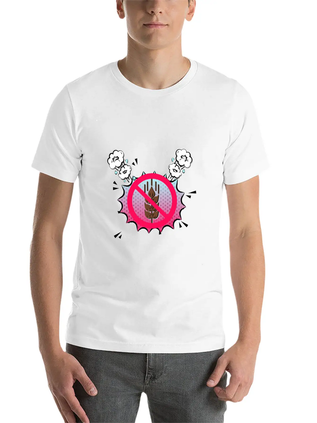 Nutrition Is Important Eat Healthy Celiac Shirt Breathable Graphic T-Shirt – Perfect For Casual Days