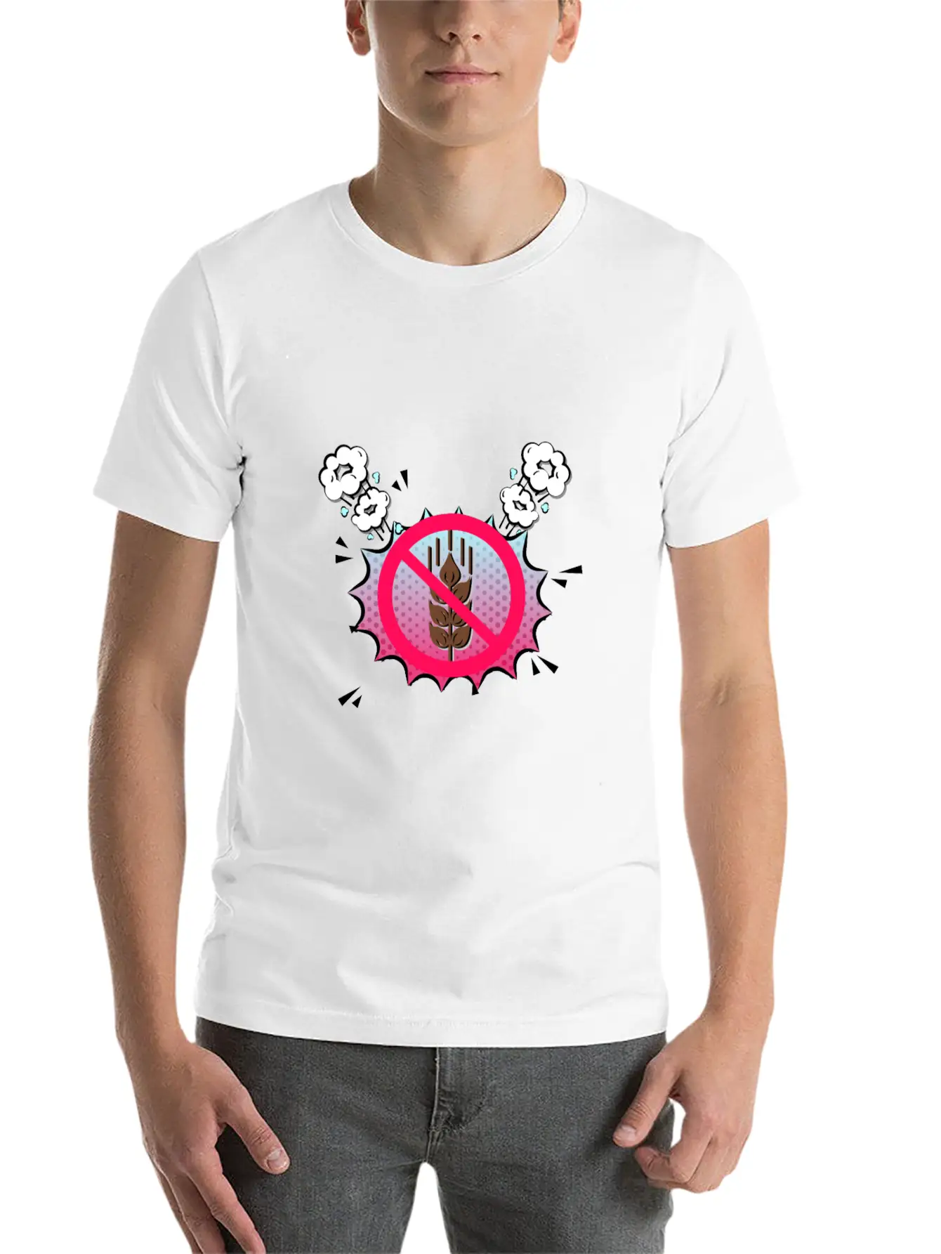 Nutrition Is Important Eat Healthy Celiac Shirt Breathable Graphic T-Shirt – Perfect For Casual Days