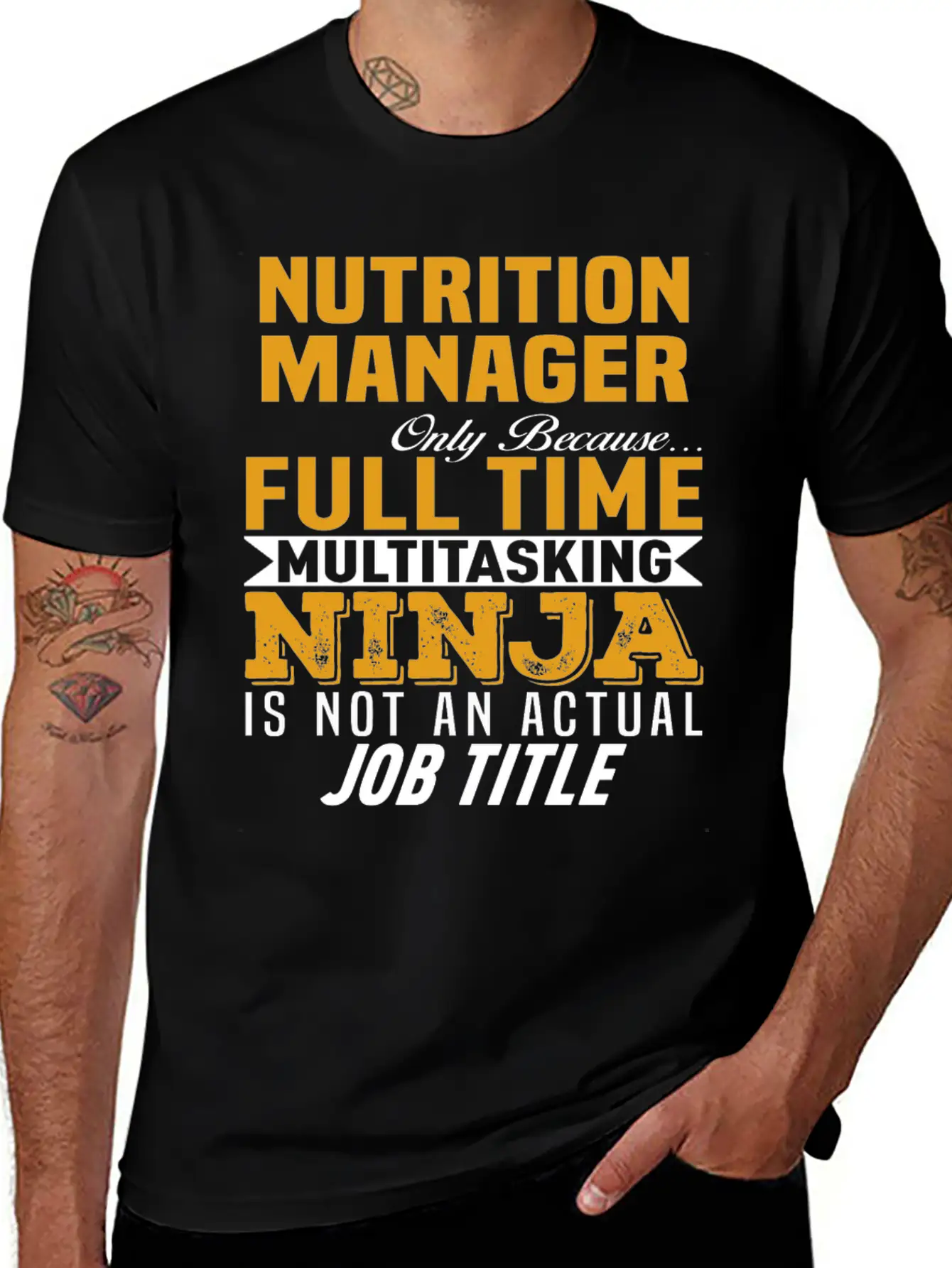 Nutrition Manager Relaxed Everyday Tee – Lightweight And Durable Cotton