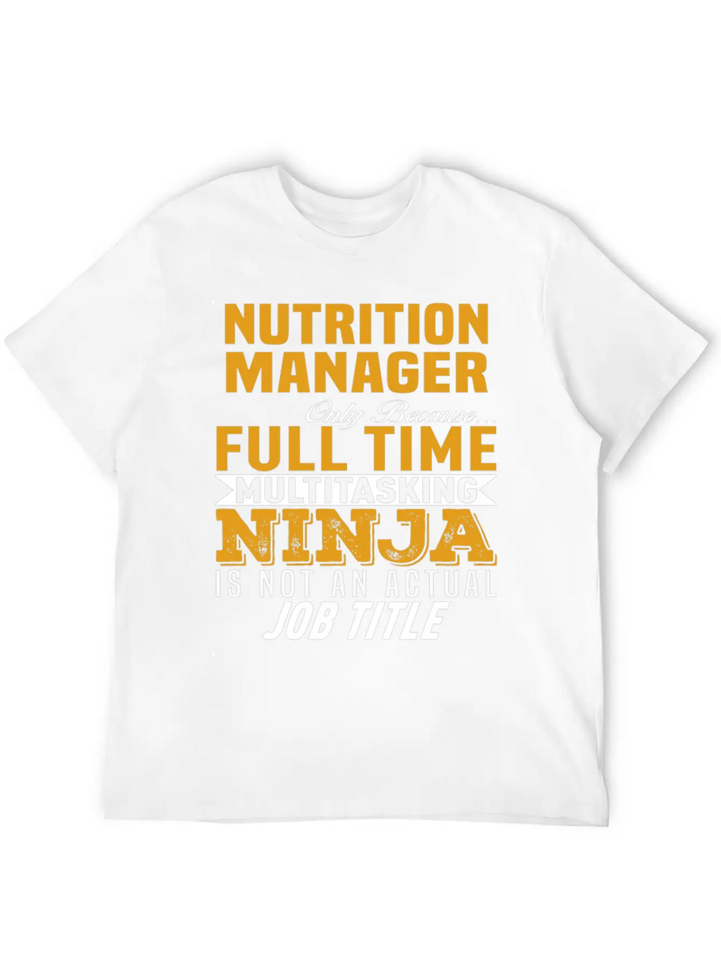 Nutrition Manager Relaxed Everyday Tee – Lightweight And Durable Cotton