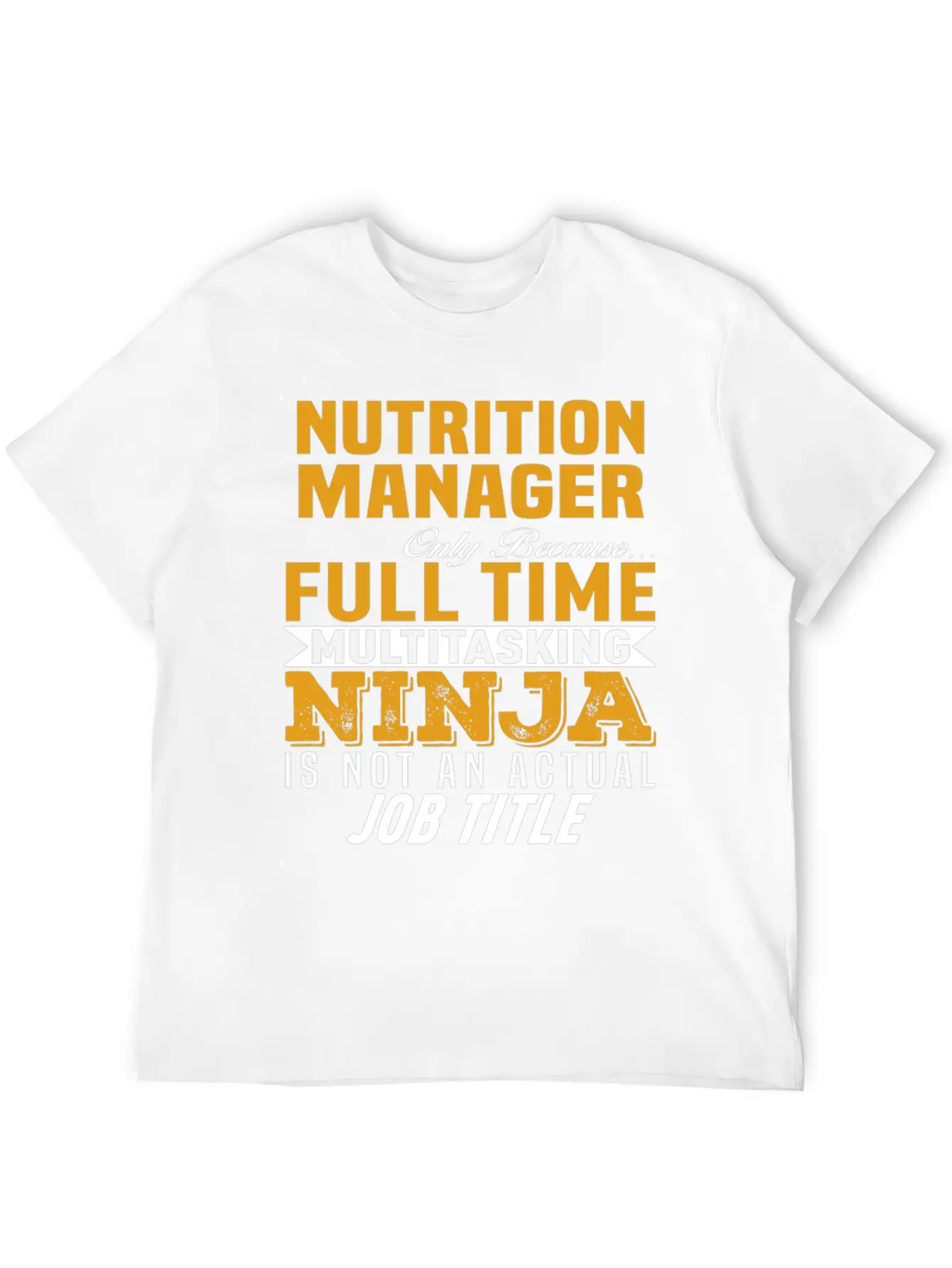 Nutrition Manager Relaxed Everyday Tee – Lightweight And Durable Cotton