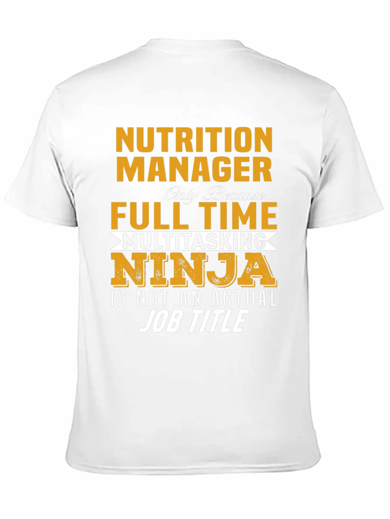 Nutrition Manager Relaxed Everyday Tee – Lightweight And Durable Cotton