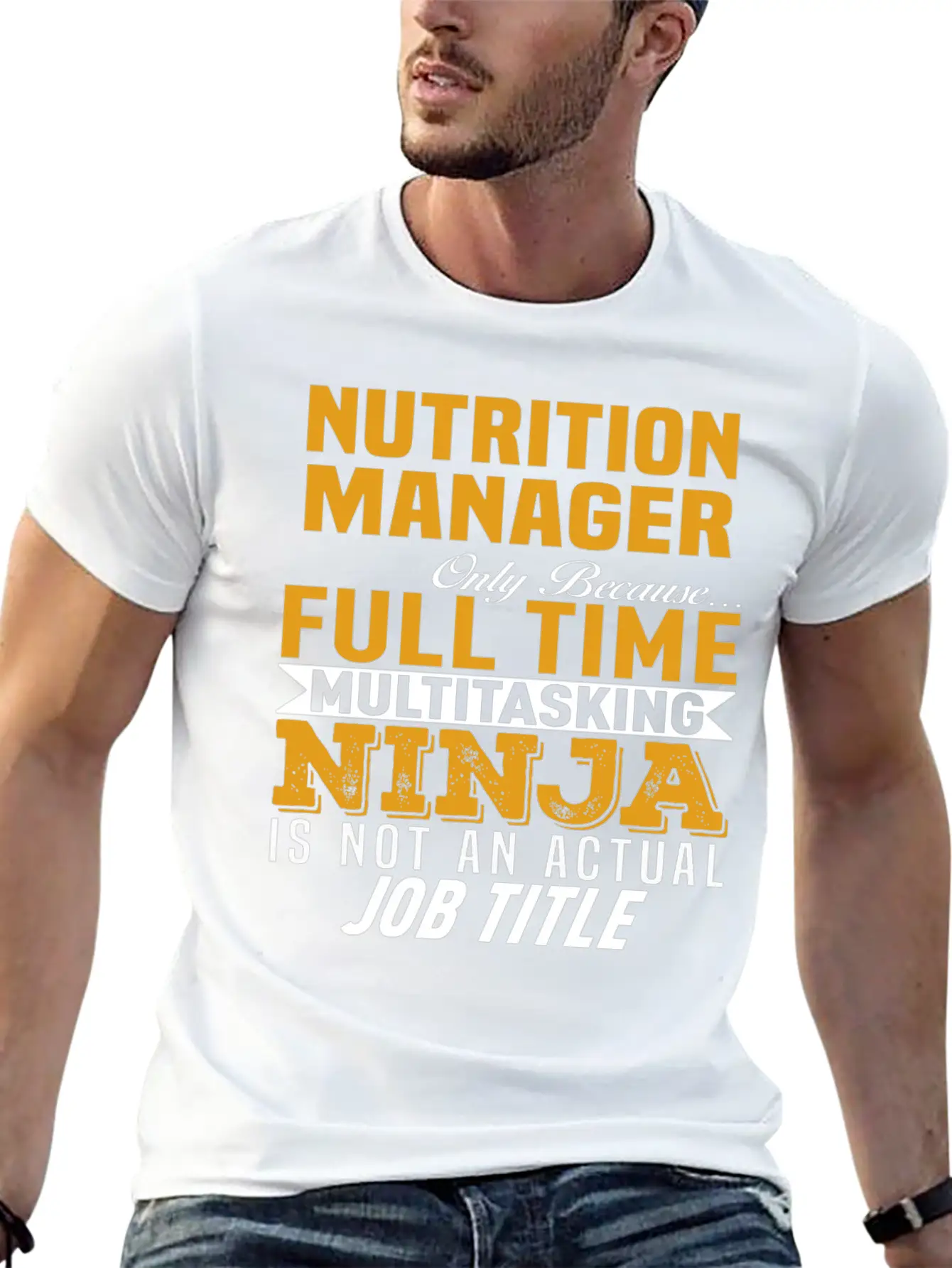 Nutrition Manager Relaxed Everyday Tee – Lightweight And Durable Cotton