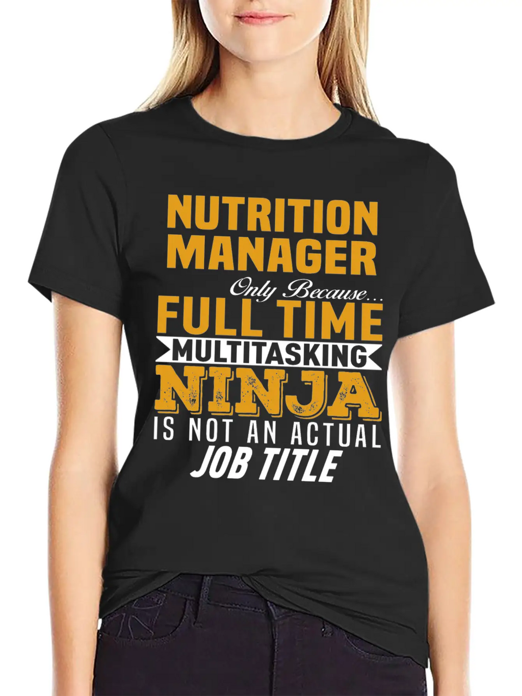 Nutrition Manager Relaxed Everyday Tee – Lightweight And Durable Cotton