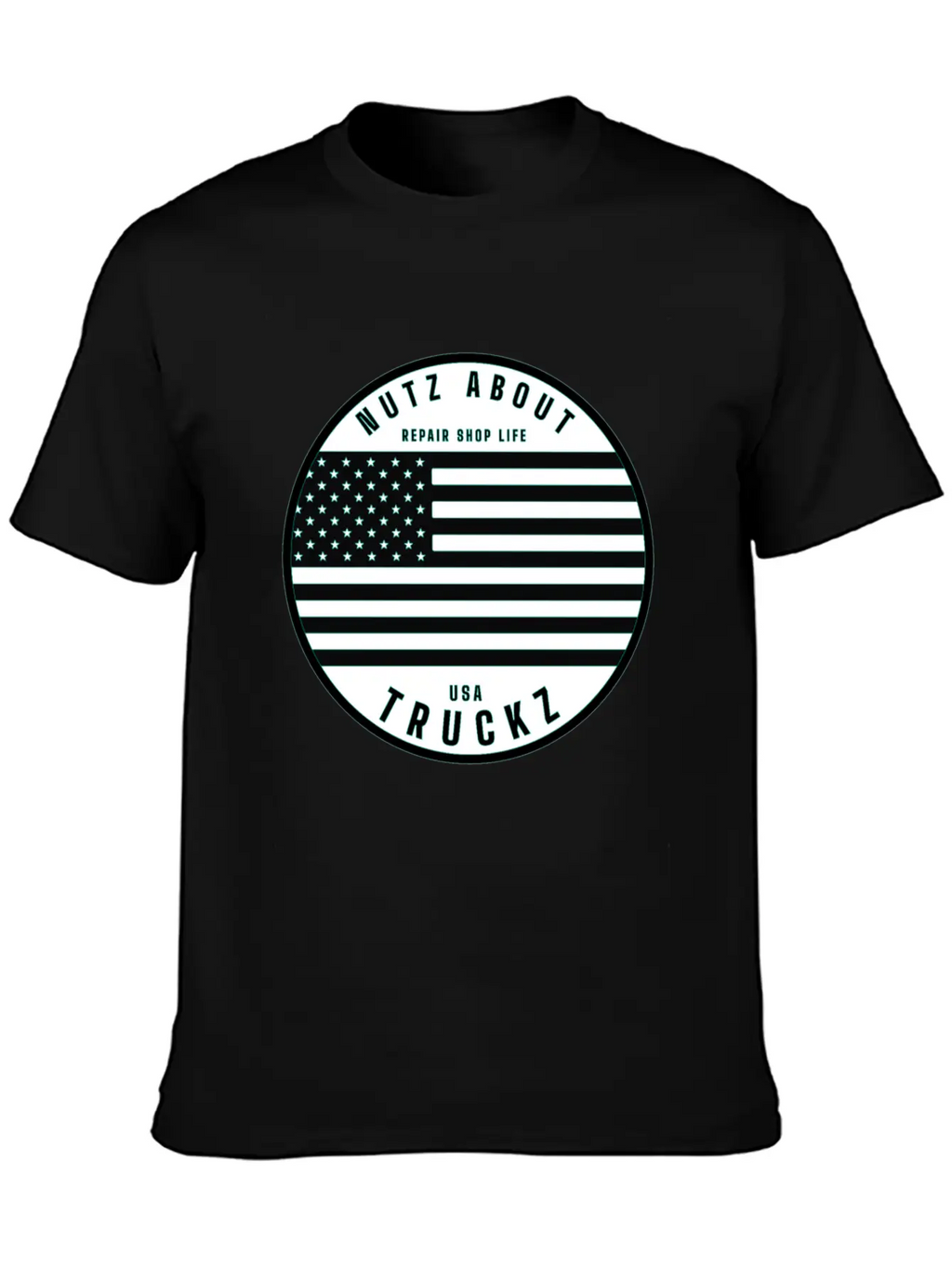 Nutz About USA Truckz Unisex Casual T-Shirt – Clean Design For Daily Comfort