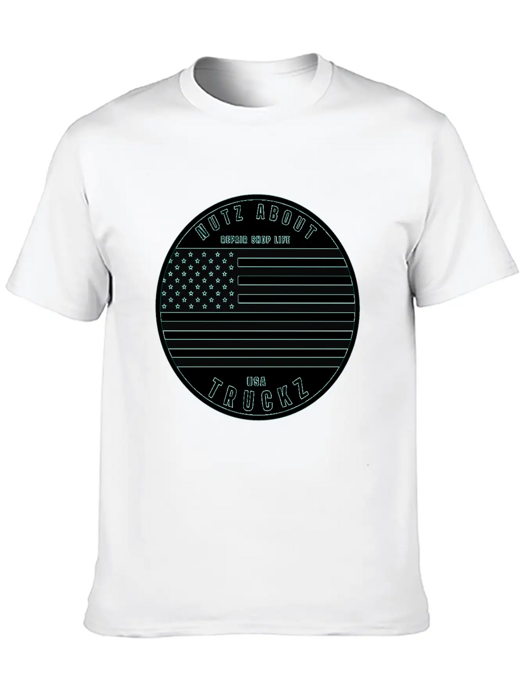 Nutz About USA Truckz Unisex Casual T-Shirt – Clean Design For Daily Comfort