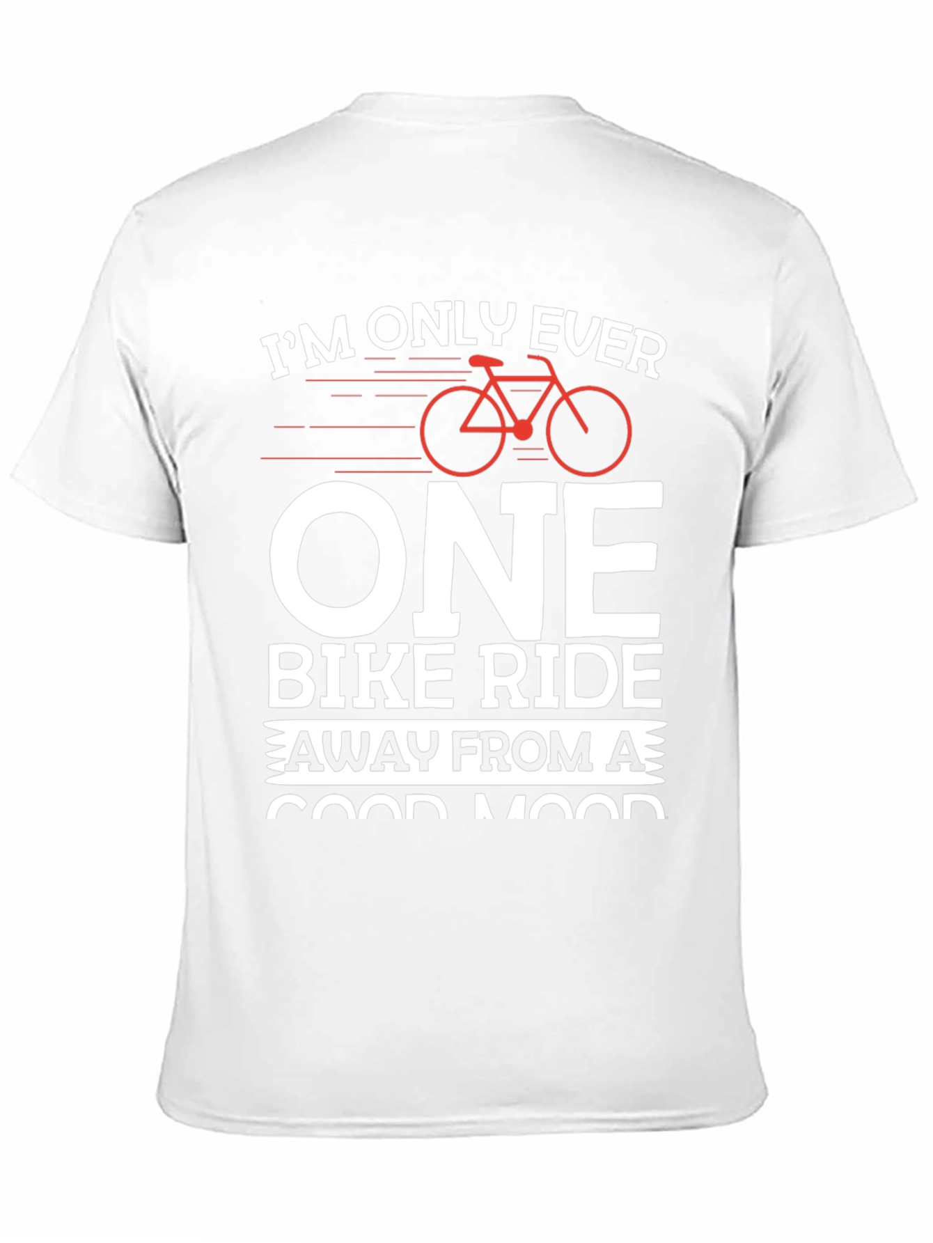 Bike Ride Good Mood Graphic T-Shirt