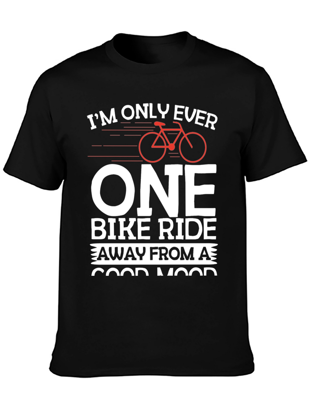Bike Ride Good Mood Graphic T-Shirt