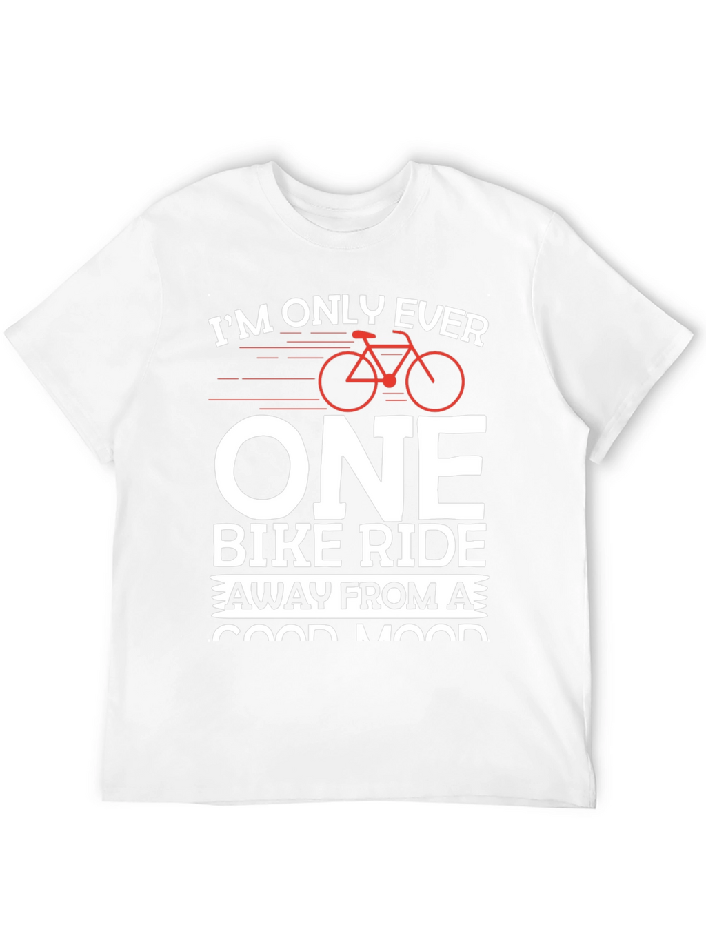Bike Ride Good Mood Graphic T-Shirt