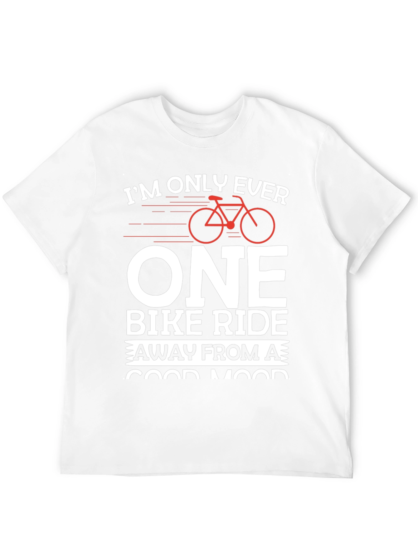 Bike Ride Good Mood Graphic T-Shirt