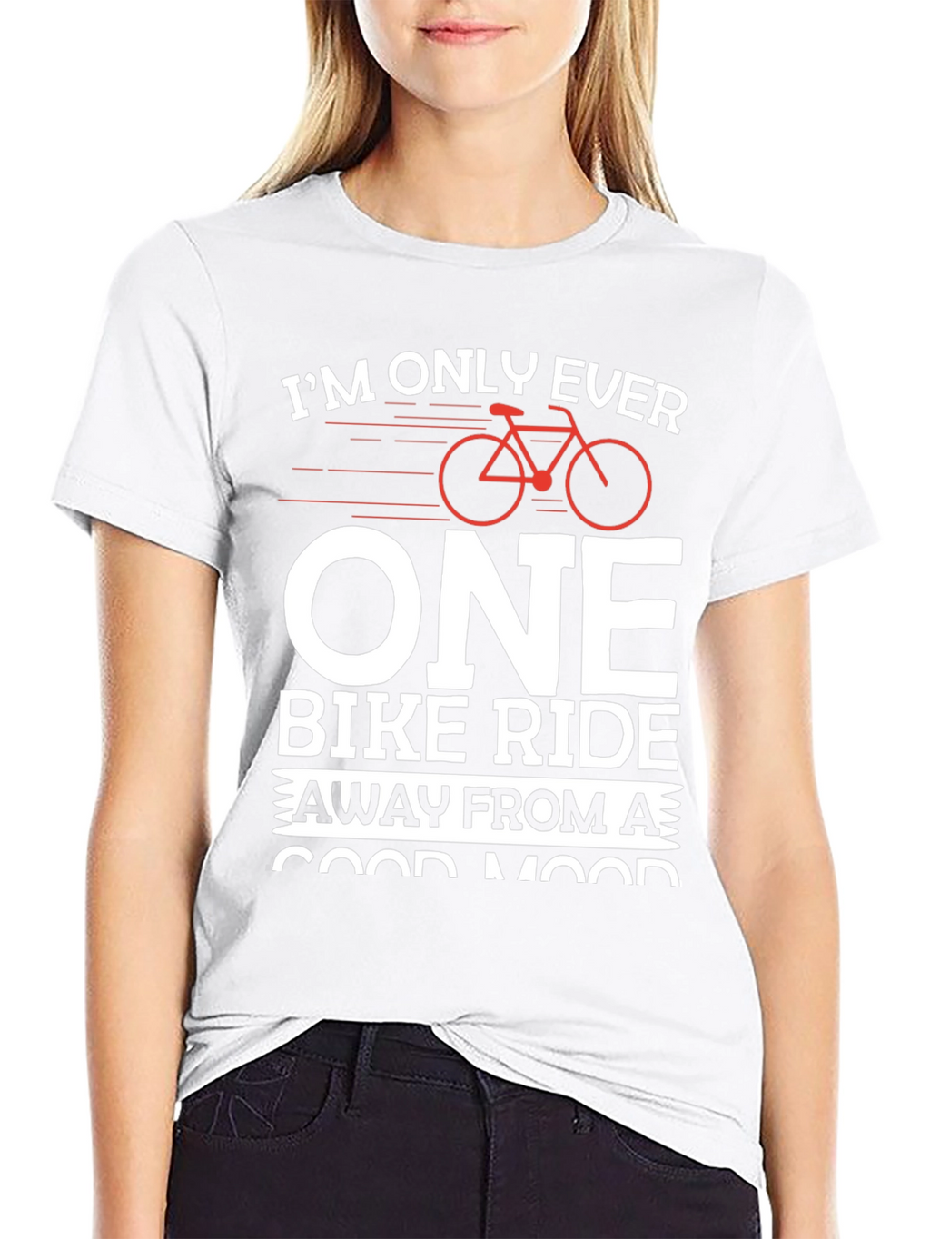 Bike Ride Good Mood Graphic T-Shirt