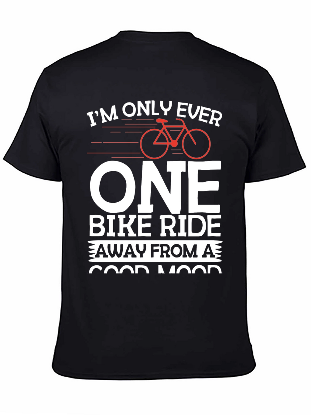 Bike Ride Good Mood Graphic T-Shirt