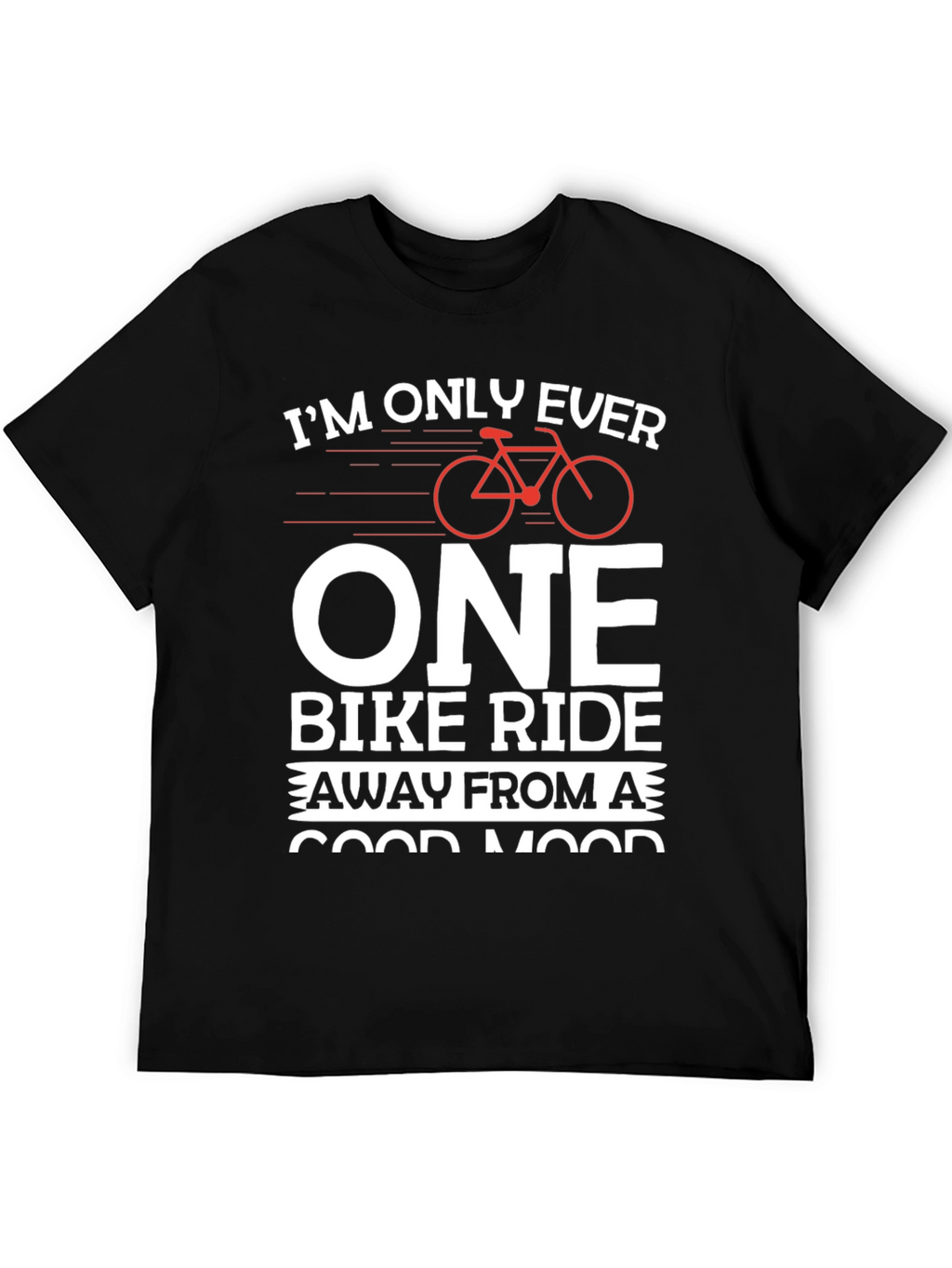 Bike Ride Good Mood Graphic T-Shirt