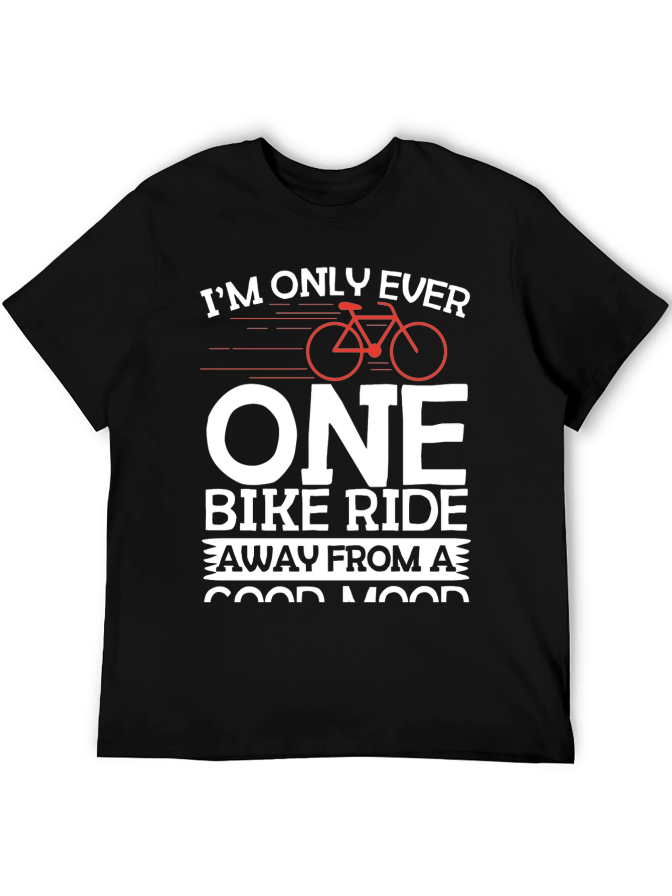 Bike Ride Good Mood Graphic T-Shirt