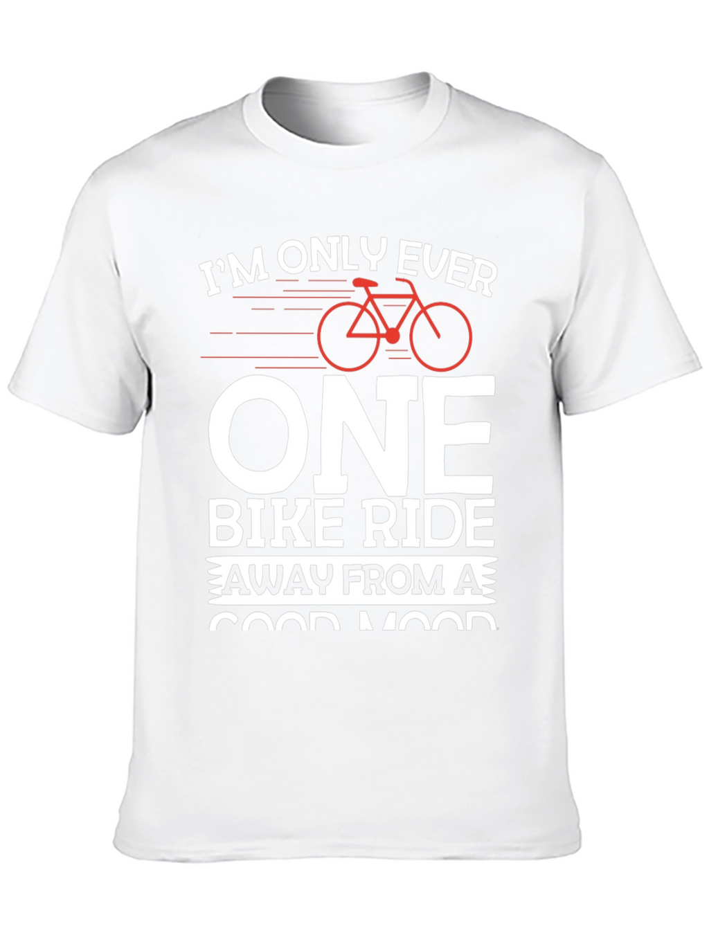 Bike Ride Good Mood Graphic T-Shirt