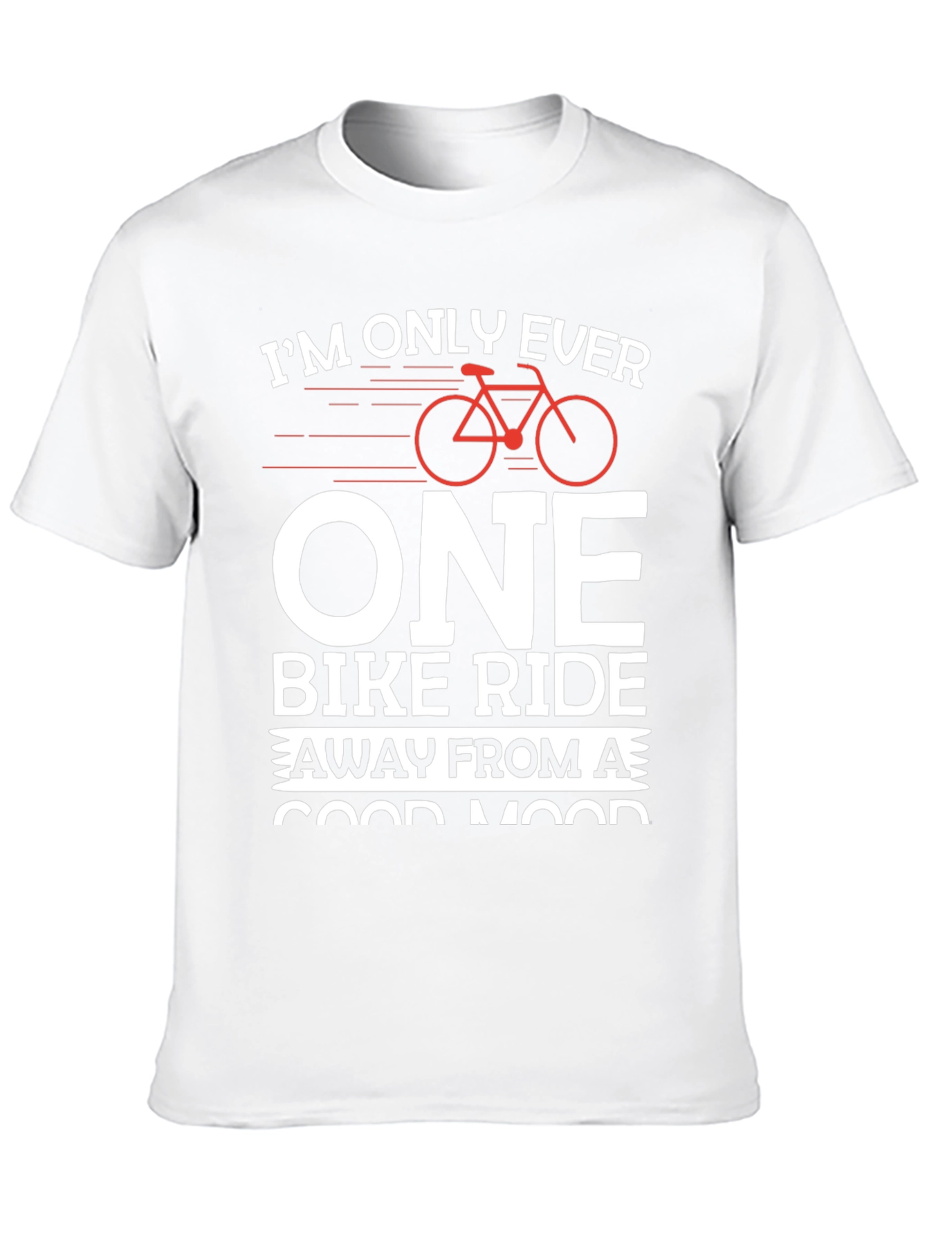 Bike Ride Good Mood Graphic T-Shirt