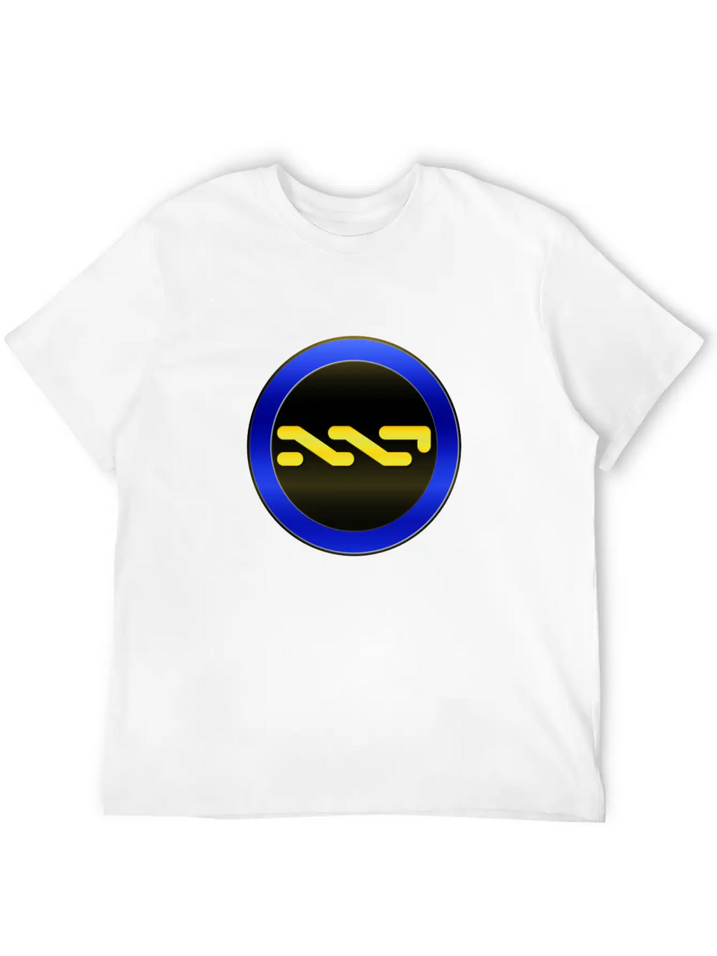NXT COIN Circle Plus3 T Relaxed Everyday Tee – Lightweight And Durable Cotton