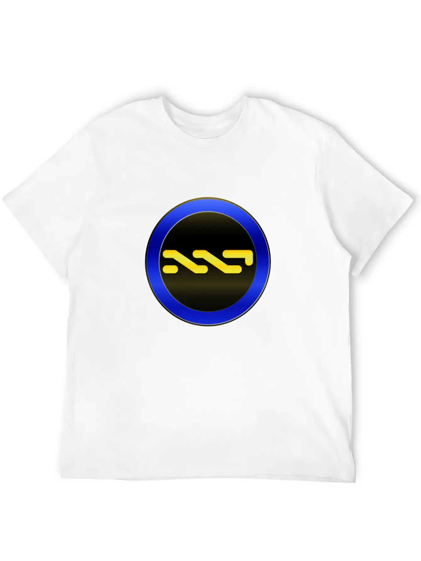 NXT COIN Circle Plus3 T Relaxed Everyday Tee – Lightweight And Durable Cotton